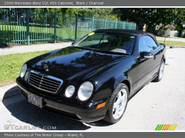 2000 Mercedes-Benz CLK 430 Cabriolet in Black