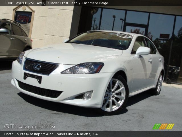 2008 Lexus IS 250 AWD in Glacier Frost Pearl