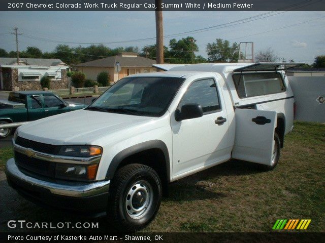 2007 Chevrolet Colorado Work Truck Regular Cab in Summit White