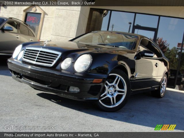 2002 Mercedes-Benz CLK 320 Coupe in Black