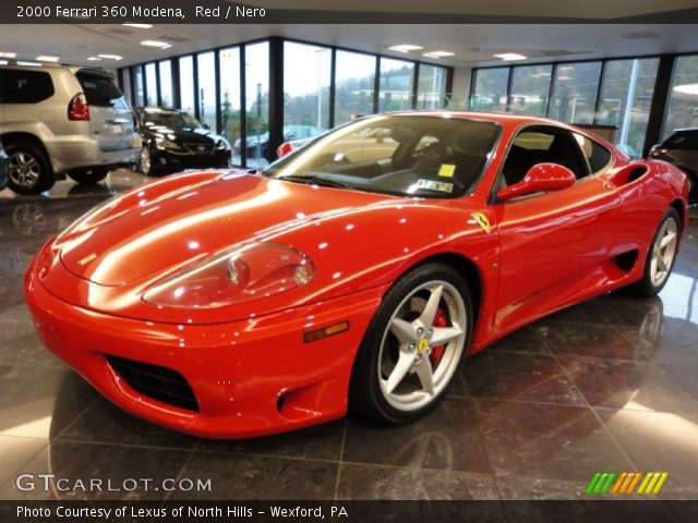 2000 Ferrari 360 Modena in Red