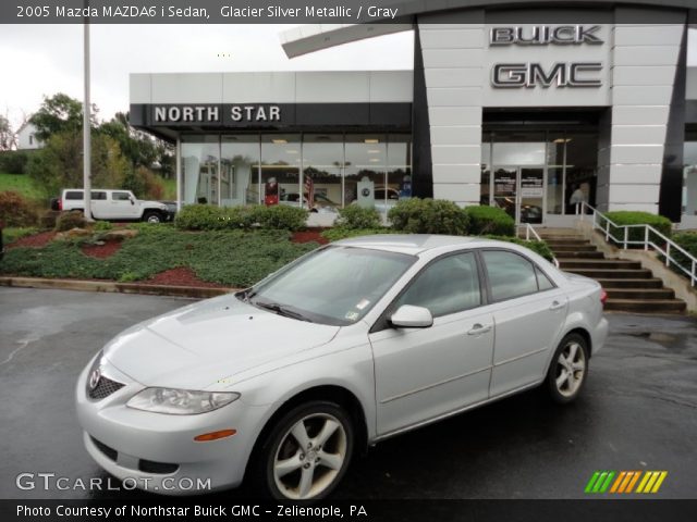 2005 Mazda MAZDA6 i Sedan in Glacier Silver Metallic