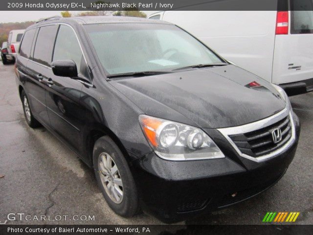 2009 Honda Odyssey EX-L in Nighthawk Black Pearl