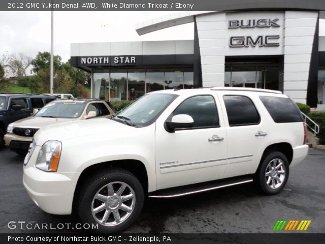 2012 GMC Yukon Denali AWD in White Diamond Tricoat