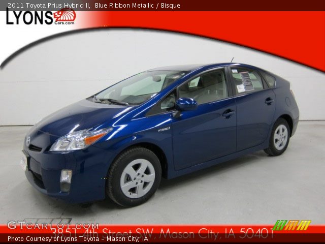 2011 Toyota Prius Hybrid II in Blue Ribbon Metallic