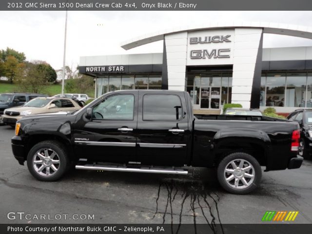 2012 GMC Sierra 1500 Denali Crew Cab 4x4 in Onyx Black