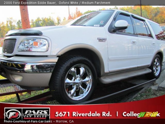 2000 Ford Expedition Eddie Bauer in Oxford White