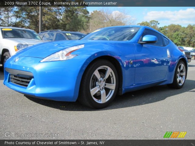 2009 Nissan 370Z Coupe in Monterey Blue
