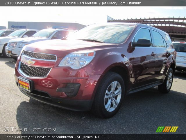 2010 Chevrolet Equinox LS AWD in Cardinal Red Metallic