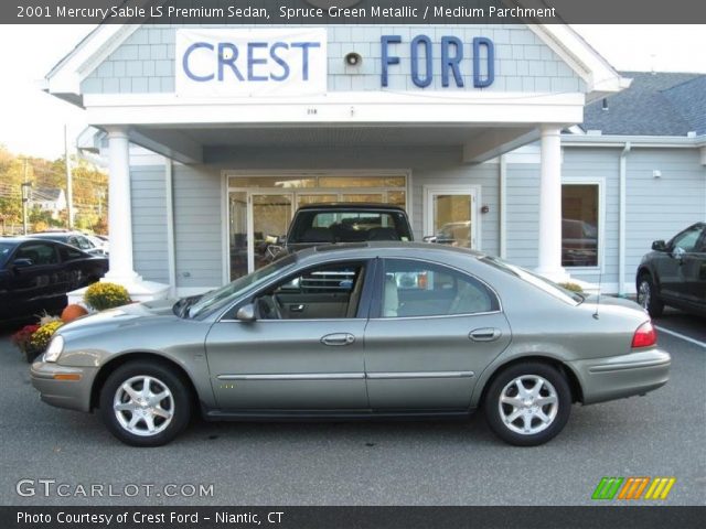2001 Mercury Sable LS Premium Sedan in Spruce Green Metallic