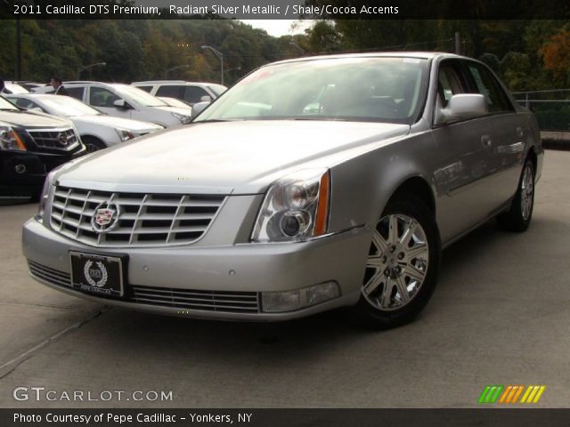 2011 Cadillac DTS Premium in Radiant Silver Metallic