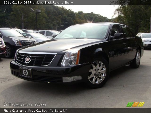 2011 Cadillac DTS Premium in Black Raven