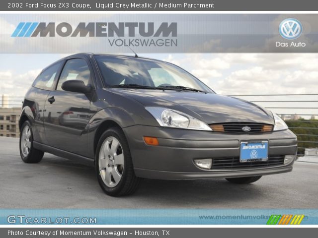 2002 Ford Focus ZX3 Coupe in Liquid Grey Metallic