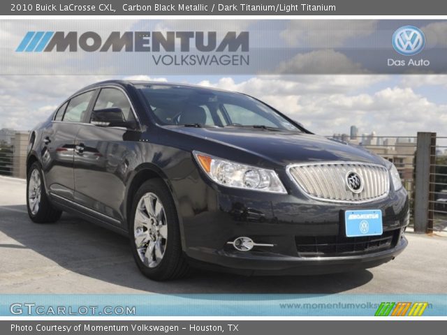 2010 Buick LaCrosse CXL in Carbon Black Metallic