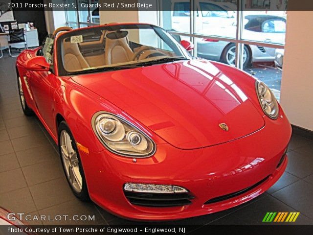 2011 Porsche Boxster S in Guards Red