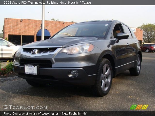 2008 Acura RDX Technology in Polished Metal Metallic