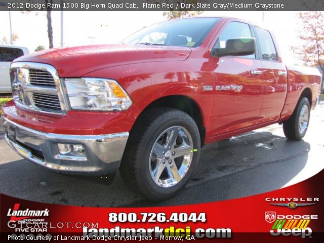 2012 Dodge Ram 1500 Big Horn Quad Cab in Flame Red