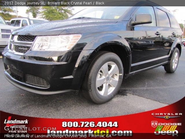 2012 Dodge Journey SE in Brilliant Black Crystal Pearl