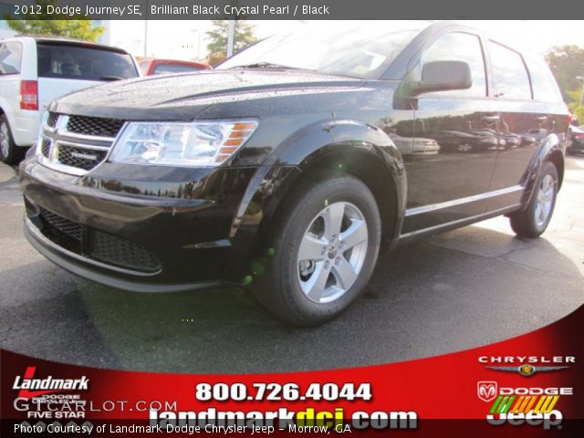 2012 Dodge Journey SE in Brilliant Black Crystal Pearl