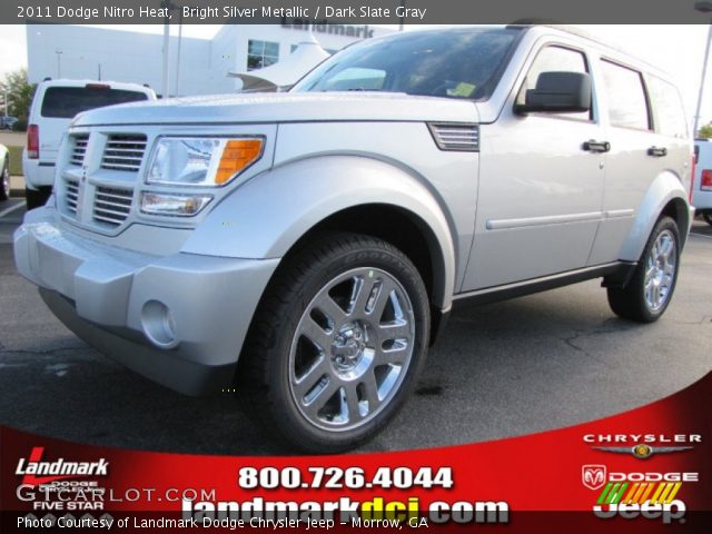 2011 Dodge Nitro Heat in Bright Silver Metallic