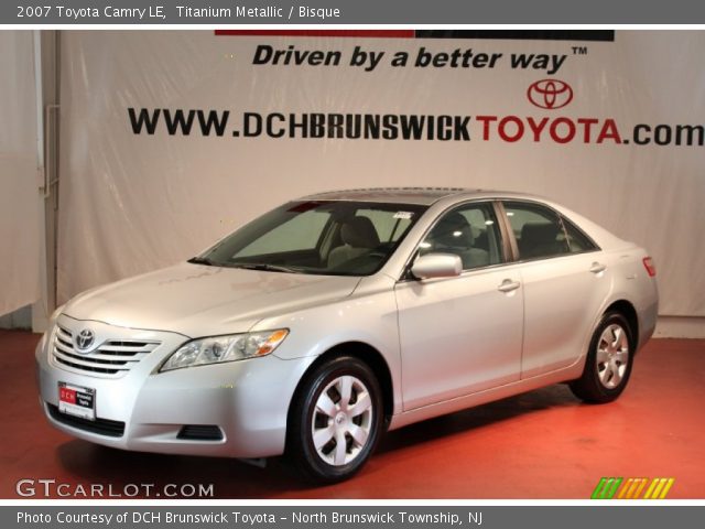 2007 Toyota Camry LE in Titanium Metallic