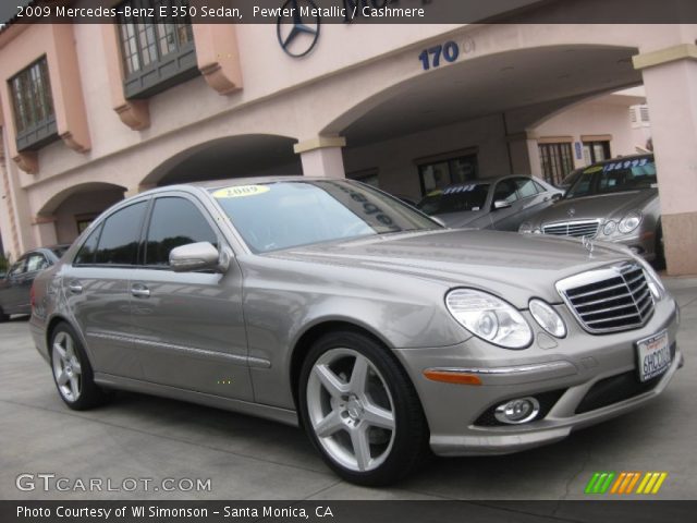 2009 Mercedes-Benz E 350 Sedan in Pewter Metallic