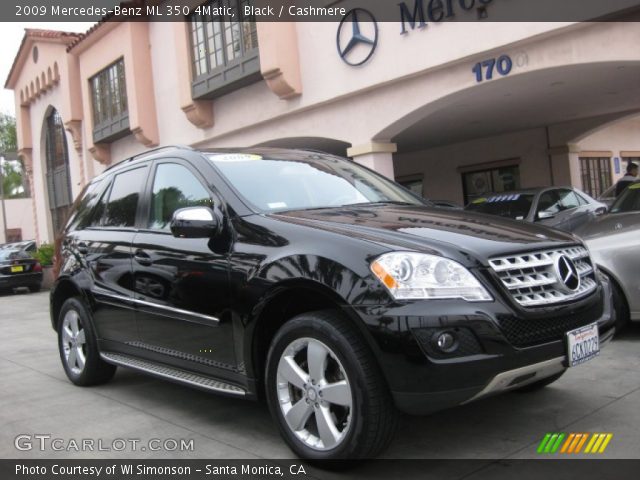 2009 Mercedes-Benz ML 350 4Matic in Black