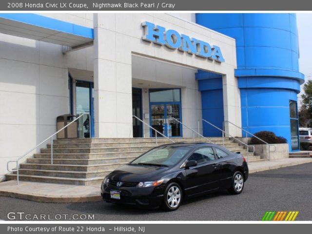 2008 Honda Civic LX Coupe in Nighthawk Black Pearl