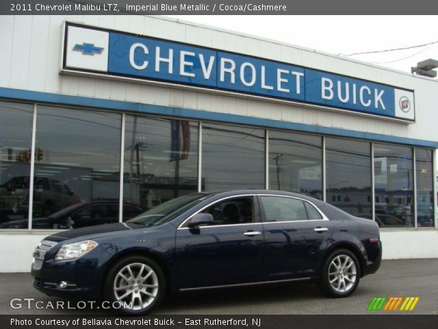 2011 Chevrolet Malibu LTZ in Imperial Blue Metallic