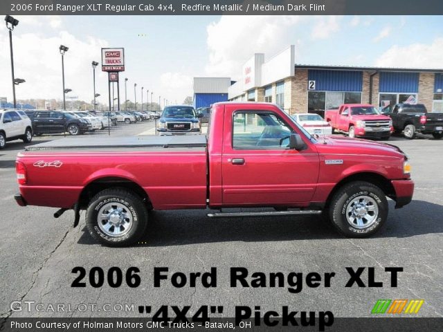 2006 Ford Ranger XLT Regular Cab 4x4 in Redfire Metallic