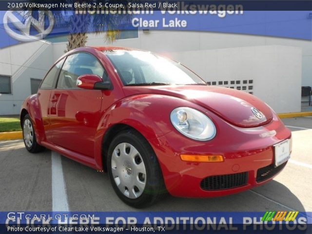 2010 Volkswagen New Beetle 2.5 Coupe in Salsa Red