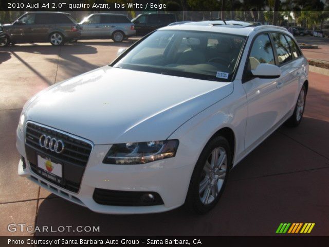 2010 Audi A4 2.0T quattro Avant in Ibis White