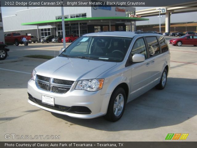 2012 Dodge Grand Caravan SXT in Bright Silver Metallic