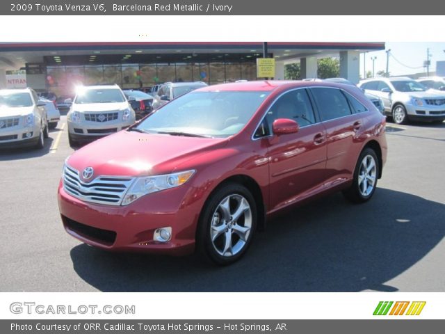 2009 Toyota Venza V6 in Barcelona Red Metallic