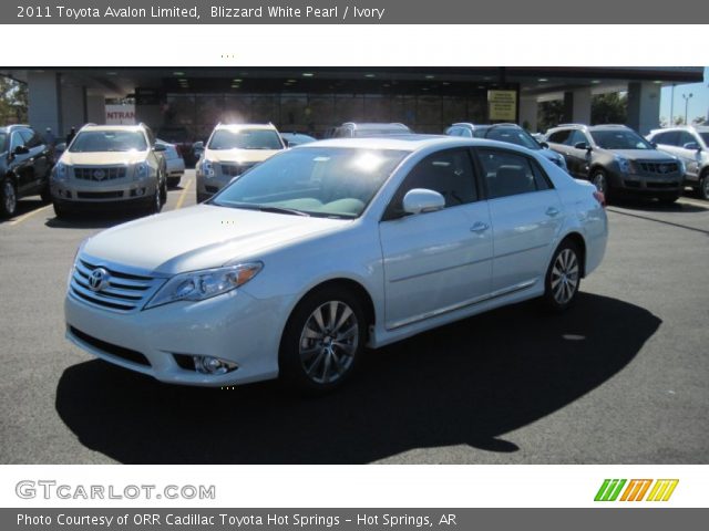 2011 Toyota Avalon Limited in Blizzard White Pearl