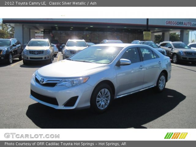 2012 Toyota Camry LE in Classic Silver Metallic