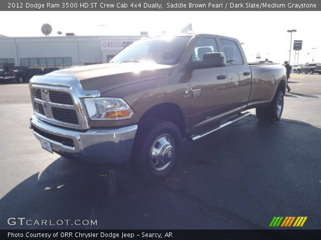 2012 Dodge Ram 3500 HD ST Crew Cab 4x4 Dually in Saddle Brown Pearl