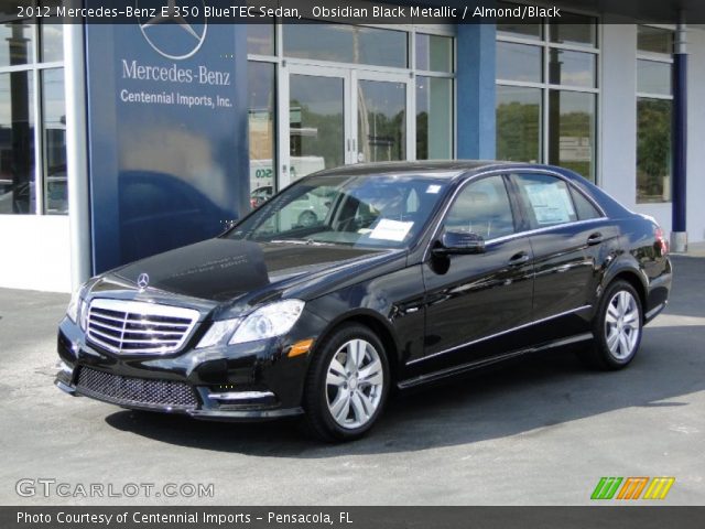 2012 Mercedes-Benz E 350 BlueTEC Sedan in Obsidian Black Metallic