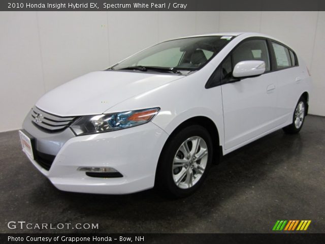 2010 Honda Insight Hybrid EX in Spectrum White Pearl