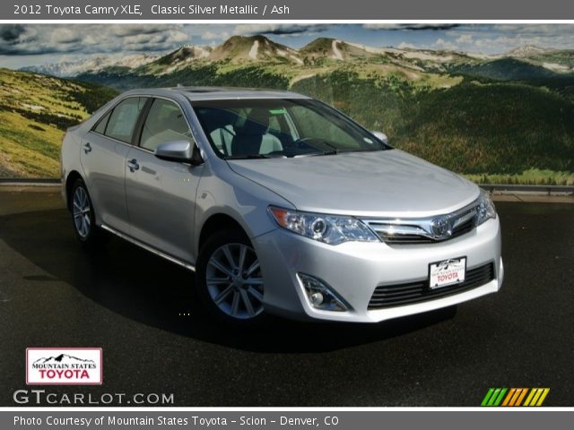 2012 Toyota Camry XLE in Classic Silver Metallic