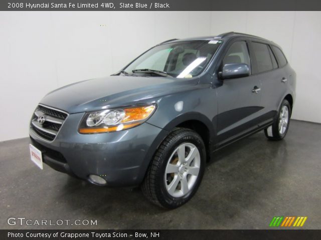 2008 Hyundai Santa Fe Limited 4WD in Slate Blue