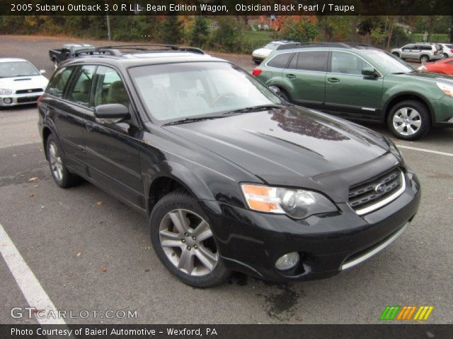 2005 Subaru Outback 3.0 R L.L. Bean Edition Wagon in Obsidian Black Pearl