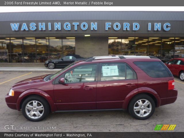 2006 Ford Freestyle Limited AWD in Merlot Metallic