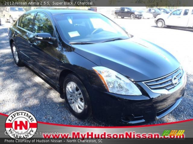 2012 Nissan Altima 2.5 S in Super Black