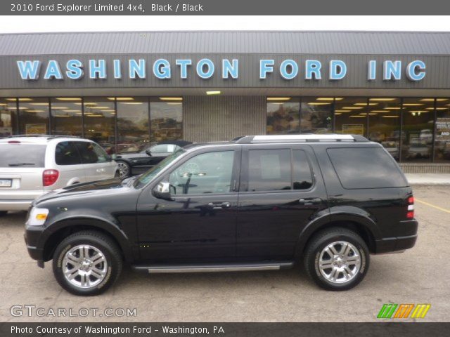 2010 Ford Explorer Limited 4x4 in Black