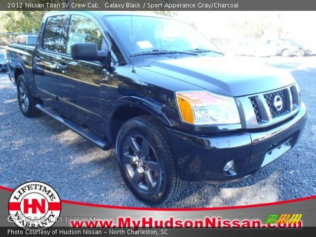2012 Nissan Titan SV Crew Cab in Galaxy Black