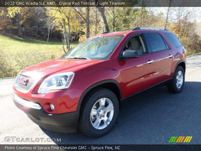 2012 GMC Acadia SLE AWD in Crystal Red Tintcoat