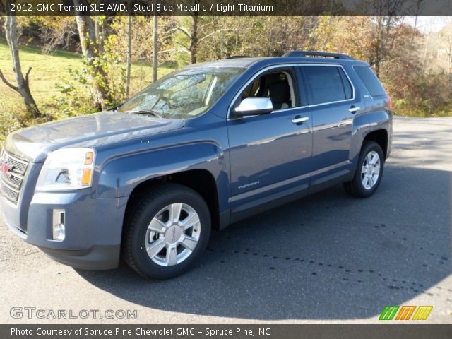 2012 GMC Terrain SLE AWD in Steel Blue Metallic