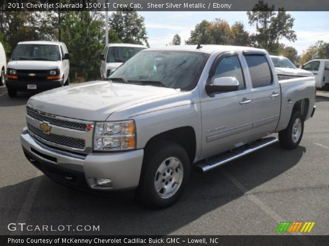 2011 Chevrolet Silverado 1500 LT Crew Cab in Sheer Silver Metallic