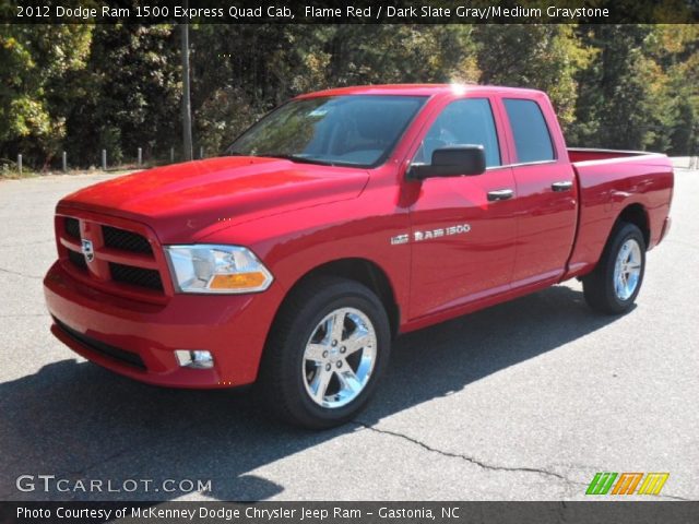 2012 Dodge Ram 1500 Express Quad Cab in Flame Red